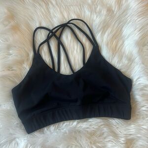 TYC til you collapse black sports bra M